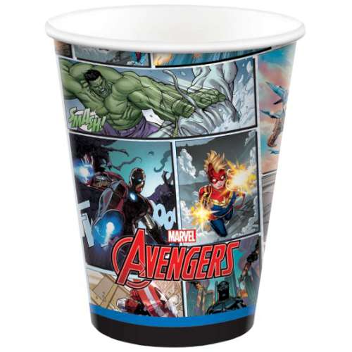 Avengers Powers Unite Party Cups - Click Image to Close